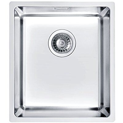 Alveus Lavello da Incasso Kombino 20, in Acciaio Inox 18/10, Dimensioni: 38 x 44 cm, 38 x 44 Alveus Lavello da Incasso Kombino 20, in Acciaio Inox 18/10, Dimensioni: 38 x 44 cm, 38 x 44