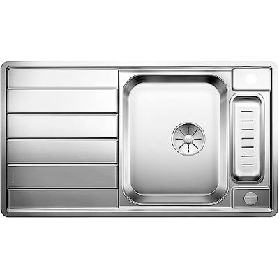 Blanco Lavello da cucina in acciaio inossidabile AXIS III 5 S‐IF Colore : acciaio inossidabile Blanco Lavello da cucina in acciaio inossidabile AXIS III 5 S‐IF Colore : acciaio inossidabile