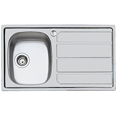 Foster S1000 Lavello, Metallo, Spazzolato, 86x50x17 cm Foster S1000 Lavello, Metallo, Spazzolato, 86x50x17 cm