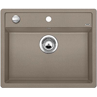 Blanco DALAGO 6 – Lavello da cucina dal design moderno per basi di sottolavello da 60 cm – Gamma SILGRANIT, in pietra – Marrone – Blanco DALAGO 6 – Lavello da cucina dal design moderno per basi di sottolavello da 60 cm – Gamma SILGRANIT, in pietra – Marrone –