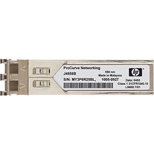 HP J4858C X121 1G SFP LC SX Transceiver, 1000 Mbit/s, Argento