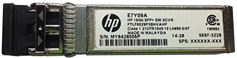 HP Enterprise 16GB SFP+ Short Wave 1-pack Extended Temperature Transceiver modulo del ricetrasmettitore di rete Fibra ottica 16000 Mbit/s SFP+ 850 nm