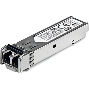 StarTech .com Modulo Ricetrasmettitore SFP in Fibra 100 Mbps Conforme MSA, 100Base-ZX, SM LC, 80 km, SFP Monomodale StarTech .com Modulo Ricetrasmettitore SFP in Fibra 100 Mbps Conforme MSA, 100Base-ZX, SM LC, 80 km, SFP Monomodale