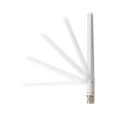 Cisco Systems Antenna Wi-Fi omnidirezionale dual band Aironet, 2 dBi (2,4 GHz)/4 dBi (5 GHz), 1 porta, montaggio diretto, connettore RP-TNC, garanzia hardware limitata di 1 anno (AIR-ANT2524DW-RS=) Cisco Systems Antenna Wi-Fi omnidirezionale dual band Aironet, 2 dBi (2,4 GHz)/4 dBi (5 GHz), 1 porta, montaggio diretto, connettore RP-TNC, garanzia hardware limitata di 1 anno (AIR-ANT2524DW-RS=)