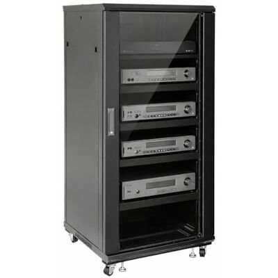 Techly Professional 026548 Armadio Rack 19" 600x600 27U per Audio Video Nero Nero Techly Professional 026548 Armadio Rack 19" 600x600 27U per Audio Video Nero Nero