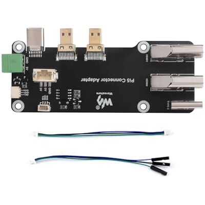 Waveshare Micro HDMI To Female HDMI Adapter Board Compatible with Raspberry Pi 5/4 B,Supports Dual 4K Outputs,Two Power Supply Methods Waveshare Micro HDMI To Female HDMI Adapter Board Compatible with Raspberry Pi 5/4 B,Supports Dual 4K Outputs,Two Power Supply Methods