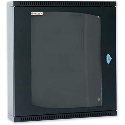 Techly Professional 027965 Armadio Rack 19" Flat a Muro p.15cm 12 unità Sezione Unica Nero Nero Techly Professional 027965 Armadio Rack 19" Flat a Muro p.15cm 12 unità Sezione Unica Nero Nero