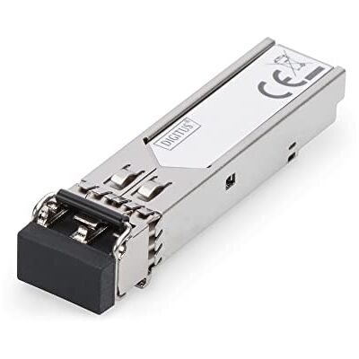 Digitus 10 Gbit/s modulo SFP+SR laser VCSEL 850nm e fotorivelatore PIN portata 300m connettore LC multimodale DDM uso industriale Digitus 10 Gbit/s modulo SFP+SR laser VCSEL 850nm e fotorivelatore PIN portata 300m connettore LC multimodale DDM uso industriale