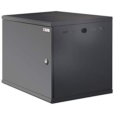 Techly Professional 107579 Armadio Rack 19" a Muro 16U Sezione Unica P 600mm Porta Cieca Nero Nero Techly Professional 107579 Armadio Rack 19" a Muro 16U Sezione Unica P 600mm Porta Cieca Nero Nero