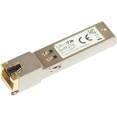 Mikrotik S+Rj10 10000Mbit/S Sfp+ Modulo del Ricetrasmettitore Di Rete Mikrotik S+Rj10 10000Mbit/S Sfp+ Modulo del Ricetrasmettitore Di Rete
