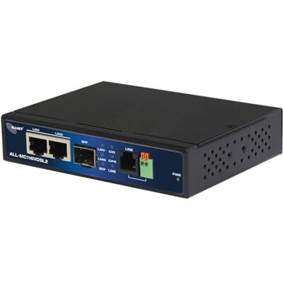 ALLNET AlL-Mc116vdsl2 2x Rj45 Sfp Schwarz 160 Mbit/s 10basE-T 100basE-T Ieee 802.3ab Ieee 802.3u Ieee 802.3z 10/100 (alL-Mc116vds ALLNET AlL-Mc116vdsl2 2x Rj45 Sfp Schwarz 160 Mbit/s 10basE-T 100basE-T Ieee 802.3ab Ieee 802.3u Ieee 802.3z 10/100 (alL-Mc116vds