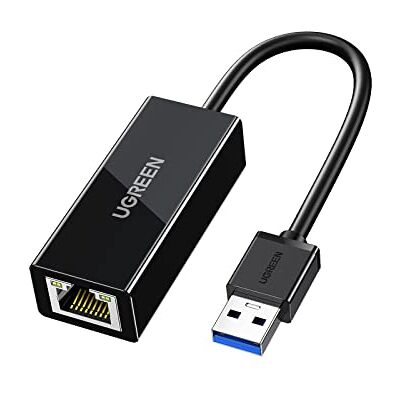 UGREEN Adattatore di Rete Ethernet USB 3.0 Gigabit RJ45 LAN 1000Mbps per Switch Laptop Windows 11 10 8 7 Vista XP Linux Mac OS Raspberry Pi Surface Go UGREEN Adattatore di Rete Ethernet USB 3.0 Gigabit RJ45 LAN 1000Mbps per Switch Laptop Windows 11 10 8 7 Vista XP Linux Mac OS Raspberry Pi Surface Go