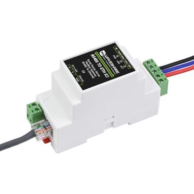 Waveshare RS485 a RJ45 Ethernet Convertitore Modulo, Server Seriale RS485 Industriale, TCP/IP a Seriale Modulo, Modbus Gateway, 6 a 36V Alimentazione, Supporto per Montaggio su Guida Waveshare RS485 a RJ45 Ethernet Convertitore Modulo, Server Seriale RS485 Industriale, TCP/IP a Seriale Modulo, Modbus Gateway, 6 a 36V Alimentazione, Supporto per Montaggio su Guida