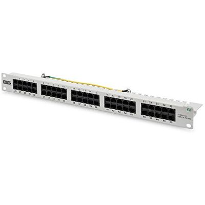 Digitus DN91350 Pannello Patch per Isdn 19" Categoria 3, 50 Porte 8 Poli Digitus DN91350 Pannello Patch per Isdn 19" Categoria 3, 50 Porte 8 Poli