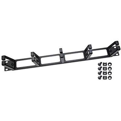 HMF 66455-02 Pannello di smistamento per armadio server 19 pollici 1 U 5 staffe di guida Nero HMF 66455-02 Pannello di smistamento per armadio server 19 pollici 1 U 5 staffe di guida Nero