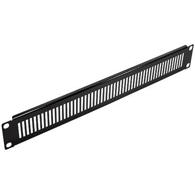 Techly Professional 026258 Pannello di Chiusura Ventilato 2 Unita' Nero Nero Techly Professional 026258 Pannello di Chiusura Ventilato 2 Unita' Nero Nero