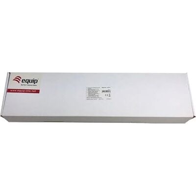 Equip 327316 16-Port Cat,5e Geschirmtes Patch Panel Hellgrau 10/100/1000Base-T(X) Schnelles Ethernet Gigabit Ethernet RJ-45 Gold Cat5e Grau (327316NEUEVERSION) Marca Equip 327316 16-Port Cat,5e Geschirmtes Patch Panel Hellgrau 10/100/1000Base-T(X) Schnelles Ethernet Gigabit Ethernet RJ-45 Gold Cat5e Grau (327316NEUEVERSION) Marca