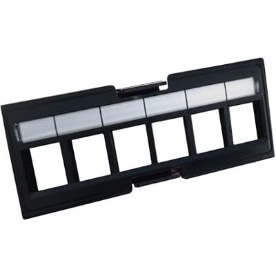Techly Professional 621420 Pannello Frontale Adattatore 6 Posti RJ45 Keystone UTP per Pannello Patch Nero Techly Professional 621420 Pannello Frontale Adattatore 6 Posti RJ45 Keystone UTP per Pannello Patch Nero