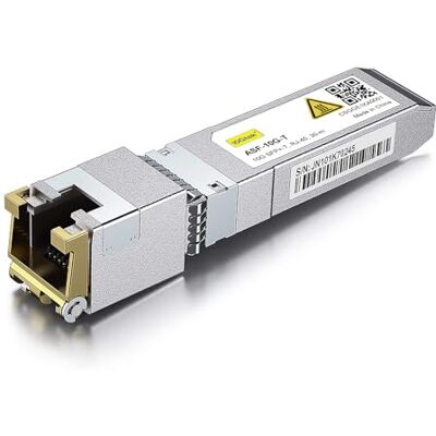 10Gtek per Ubiquiti UF-RJ45-10G SFP+ RJ45 Modulo, 10GBase-T Copper Transceiver, fino a 30-Meter 10Gtek per Ubiquiti UF-RJ45-10G SFP+ RJ45 Modulo, 10GBase-T Copper Transceiver, fino a 30-Meter