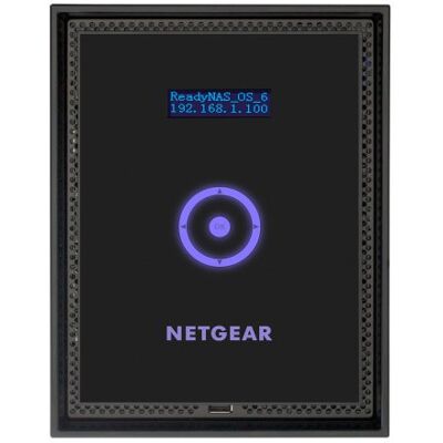 Netgear RN51600 ReadyNAS Storage Desktop 6 Slot Diskless, Serie 500, Nero Netgear RN51600 ReadyNAS Storage Desktop 6 Slot Diskless, Serie 500, Nero