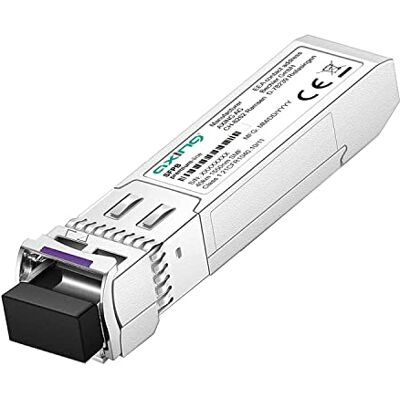 Axing SFPB 10-2032 Ricetrasmettitore bidirezionale SFP+ 10G 20km TX 1330nm RX 1270nm BIDI 10GBase-LR/LW Modulo LC Connettore singolo Axing SFPB 10-2032 Ricetrasmettitore bidirezionale SFP+ 10G 20km TX 1330nm RX 1270nm BIDI 10GBase-LR/LW Modulo LC Connettore singolo