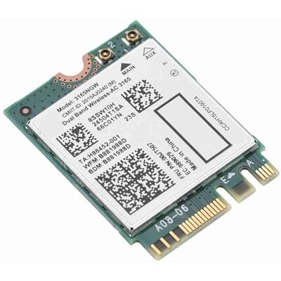 Bewinner Scheda Di Rete 802.11AC Bluetooth4.2 Per Scheda Di Rete Wireless AC 3165Ngw Doppia Frequenza Buone Prestazioni Anti-Interferenza Trasmissione Del Segnale Stabile Ed Bewinner Scheda Di Rete 802.11AC Bluetooth4.2 Per Scheda Di Rete Wireless AC 3165Ngw Doppia Frequenza Buone Prestazioni Anti-Interferenza Trasmissione Del Segnale Stabile Ed