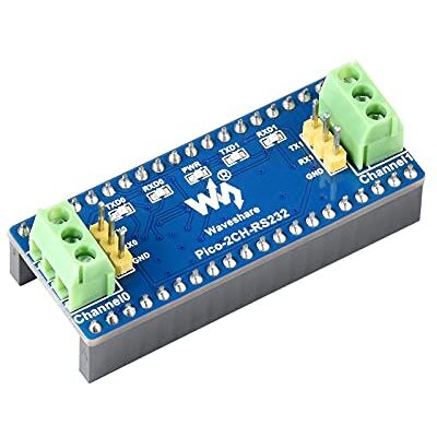 Waveshare 2 Canali RS232 Modulo per Raspberry Pi Pico, UART a RS232 Reciproca Conversione Modulo, Incorpora RS232 Ricetrasmettitore SP3232EEN, UART Bus, Velocità di Trasmissione fino a 912600bps Waveshare 2 Canali RS232 Modulo per Raspberry Pi Pico, UART a RS232 Reciproca Conversione Modulo, Incorpora RS232 Ricetrasmettitore SP3232EEN, UART Bus, Velocità di Trasmissione fino a 912600bps