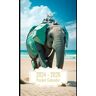 Rodgers, Ioan Pocket Calendar 2024-2026: Two-Year Monthly Planner for Purse , 36 Months from January 2024 to December 2026   Robotic elephant   Standing on beach ocean