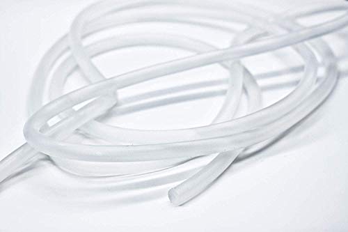 Elastomer24 Filo rotondo in silicone, cordoncino rotondo in silicone, per uso alimentare, 15 mm