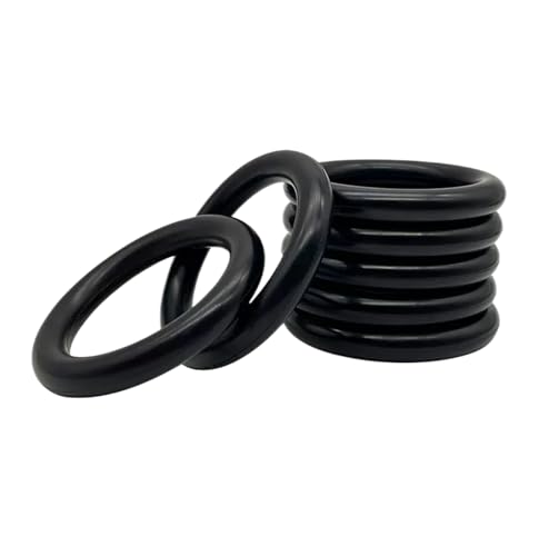CHUNING Rubber o rings， 1 O-ring in gomma nitrilica, 247,8 mm x 265 mm x 8,6 mm, diametro esterno 265 mm, diametro interno 247,8 mm, larghezza 8,6 mm, nero (Color : 1 Pcs, Size : 52.8mm x 70mm x 8.6mm)