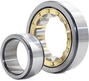 XFMZFUBD Bimetal Seal Shield Micro deep Groove Bearing 1pcs Cylindrical Roller Bearings NU202 203 204 205 206 207 208 209 210 211 212EM (Size : NU211)