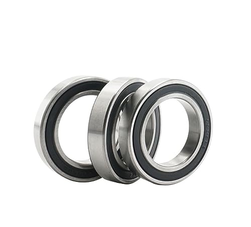 CHULKJFX Bimetal Seal Shield Micro deep Groove Bearing 2/4pcs 16003-2RS 17 * 35 * 8mm Chrome Steel Deep Groove Bearing