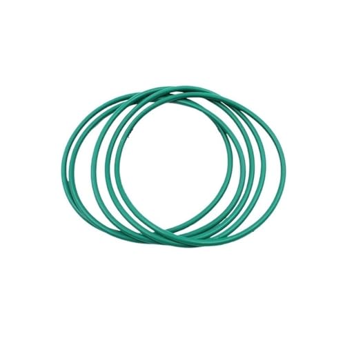 BERWENNY BERWENY 5 pz Verde Fluoro Gomma O-ring di Tenuta ID90/92.5/95/97.5/100/118/128 * 3.55mm diametro del filo FKM O Ring (Color : 5pcs, Size : ID128x3.55mm)