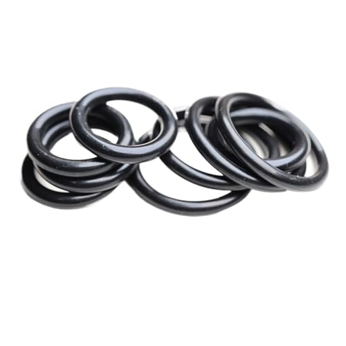 MIELEU Lip seals O-ring Kit CS 1.8mm NBR Rubber Sealing Ring ID 21-70.5mm High Temperature and Oil Resistant Washer Radial seals Rotary seals (Size : ID 21mm, Color : 1.8mm100pcs)