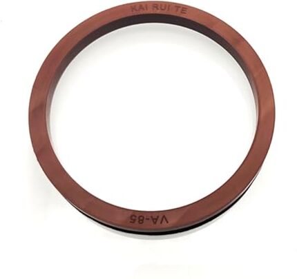 MEXEWORD VA/VD Anello di Tenuta Acqua 3-200mm Gomma Fluoro Gomma Nitrilica Anello di Tenuta Rotante a Forma di V Resistente all'Usura Impermeabile e a Prova di Olio (Colore : FKM-Brown, Dimensione : VA180-1p