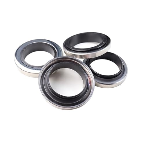 Generic 1PC Doppio Labbro di Tenuta Olio 28/30/32/35X40-55X7-12mm Compressore D'aria Albero PTFE in acciaio inox Paraolio O Ring (Size : 35 * 55 * 8)