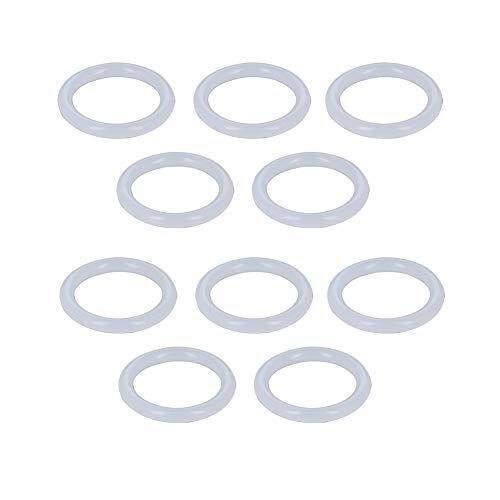 Othmro O-ring in silicone, diametro interno 19 mm, diametro 25 mm, larghezza 3 mm, guarnizione di tenuta 10 pezzi