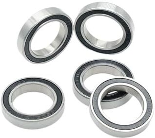 CHULKJFX Bimetal Seal Shield Micro deep Groove Bearing 1pcs 6803 2RS CB 17 * 26 * 5mm ABEC-7 Hybrid Ceramic Bearing Bicycle Ball Bearings