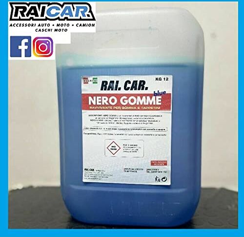 MAFO Nero gomme auto puro 10kg effetto lucidante rinnovante ruota pneumatico lavaggio top RAICAR