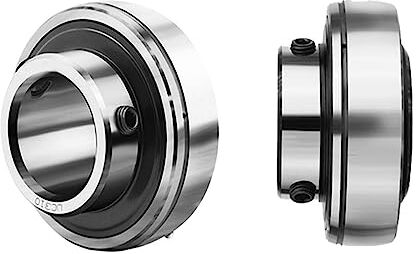 CHULKJFX Bimetal Seal Shield Micro deep Groove Bearing 1pcs UC210-31 -49.21mm Spherical Bearings (Color : UC211-35 -55.56mm)