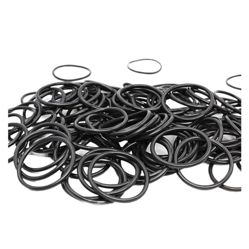 BERWENNY BERWENY 50 pz Nero Fluoro Gomma O-ring di Tenuta OD31/32/33/34/35/36/37/38/39/40 * 2.4mm Diametro del Filo FKM O Ring Guarnizioni (Color : Black, Size : OD32x2.4mm)