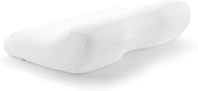 TEMPUR Millennium cuscino in memory foam, cuscino ergonomico di sostegno al collo per chi dorme sul fianco e sulla schiena, sensazione rigido, L (54 x 32 x 12.5/7 cm)