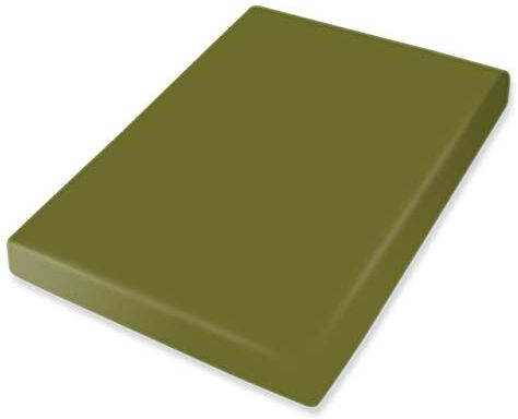 Bassetti Lenzuolo con angoli, 140 x 200 cm, 160 x 220 cm, colore: verde oliva