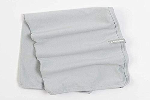 BamBoom Coperta Clinica 75 x 100 cm in JERSEY DE BAMBTOU LIGHT BLU