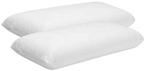 Pikolin Home Cuscino viscoelastico ergonomico con doppia fodera adattabile con nucleo in memory foam per dormire di lato o a faccia in su