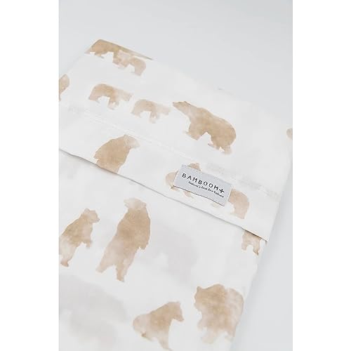 BamBoom LENZUOLO PER LETTINO CON FEDERA PRINT ORSO