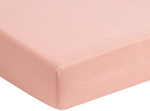 Träumeland Lenzuolo con angoli elasticizzati TENCEL, 40 x 90 cm, colore: malva e rosa