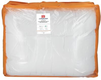 Gabel Nottetempo Piumino Microfibra Caldo, Poliestere, Bianco,Singolo, 205 x 155 x 1.5 cm