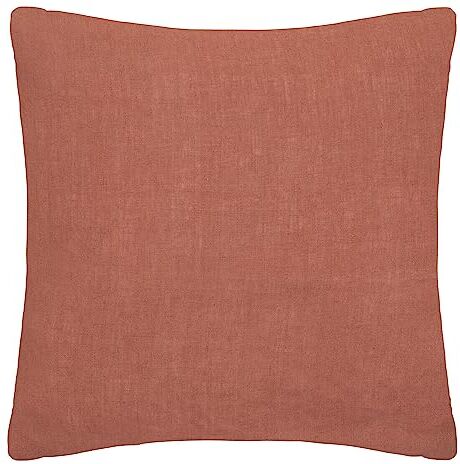 ATMOSPHERA CREATEUR D'INTERIEUR Fodera per cuscino "linah" in lino lavato rosa terracotta 65x65cm