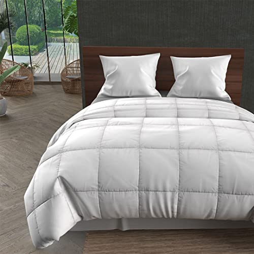 Soleil d'ocre Comfort Couette Trapunta, Poliestere, Bianco, 220 x 240 cm